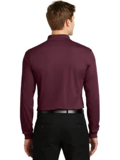 Sport-Tek Long Sleeve Micropique Sport-Wick Polo -Thread Logic Store Sport Tek Long Sleeve Micropique Sport Wick Polo 8