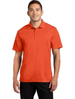 Sport-Tek Micropique Sport-Wick Polo -Thread Logic Store Sport Tek Micropique Sport Wick Polo Deep Orange S 5