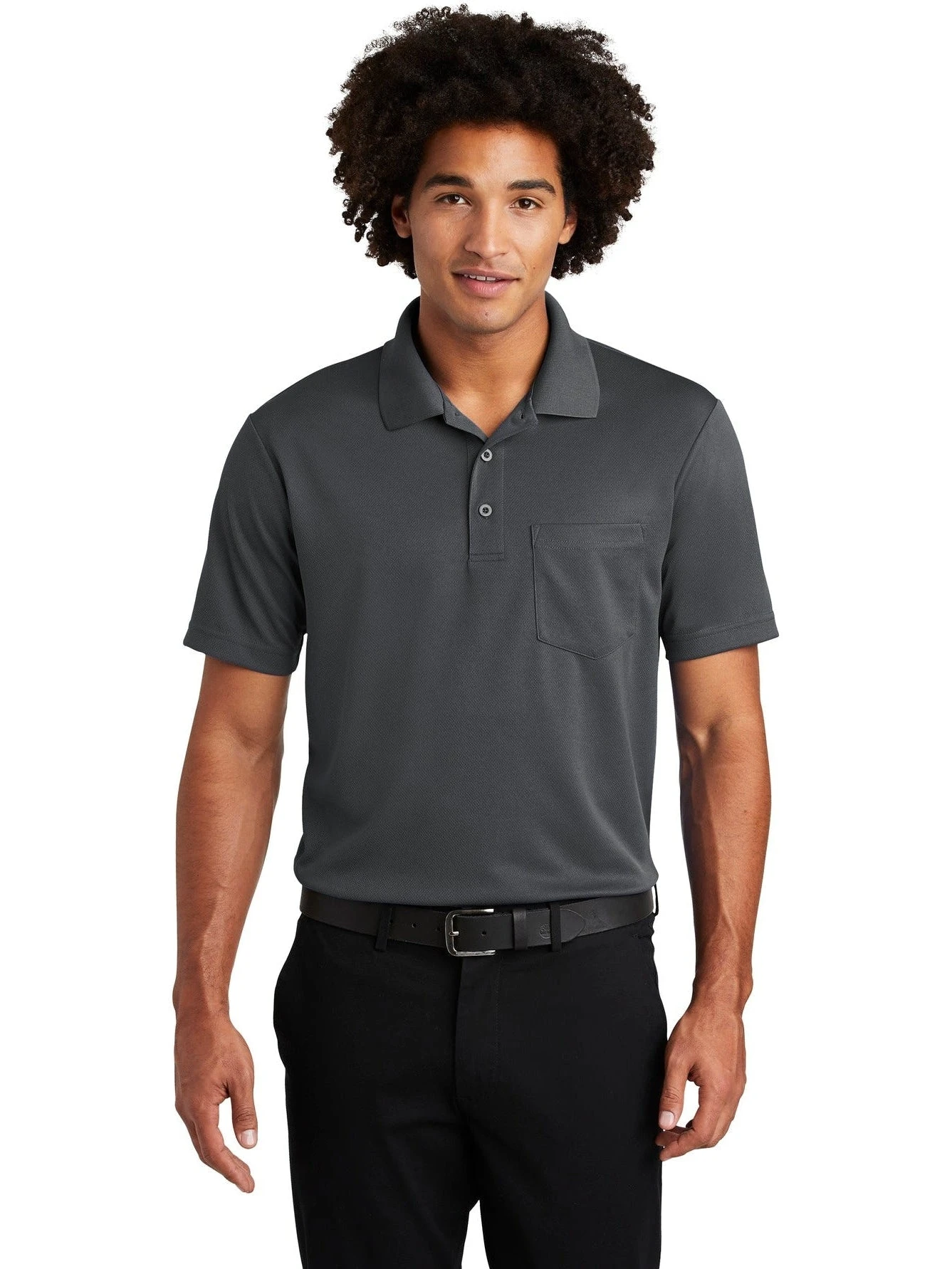 Sport-Tek PosiCharge RacerMesh Pocket Polo 4 Sport-Tek PosiCharge RacerMesh Pocket Polo - Image 4
