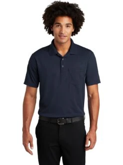 Sport-Tek PosiCharge RacerMesh Pocket Polo 14 Sport-Tek PosiCharge RacerMesh Pocket Polo -Thread Logic Store Sport Tek PosiCharge RacerMesh Pocket Polo True Navy S 4