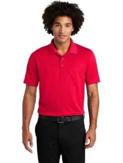 Sport-Tek PosiCharge RacerMesh Pocket Polo 16 Sport-Tek PosiCharge RacerMesh Pocket Polo -Thread Logic Store Sport Tek PosiCharge RacerMesh Pocket Polo True Red S 6