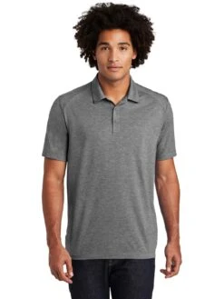 Sport-Tek PosiCharge Tri-Blend Wicking Polo -Thread Logic Store Sport Tek PosiCharge Tri Blend Wicking Polo Dark Grey Heather S 3