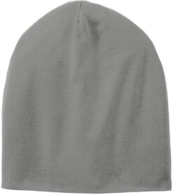 Sport-Tek Posicharge Competitor Cotton Touch Jersey Knit Slouch Beanie -Thread Logic Store Sport Tek Posicharge Competitor Cotton Touch Jersey Knit Slouch Beanie Dark Smoke Grey OSFA 2