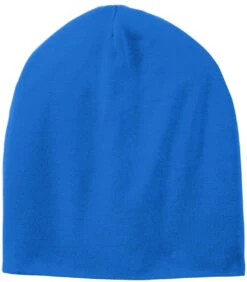 Sport-Tek Posicharge Competitor Cotton Touch Jersey Knit Slouch Beanie -Thread Logic Store Sport Tek Posicharge Competitor Cotton Touch Jersey Knit Slouch Beanie True Royal OSFA 4