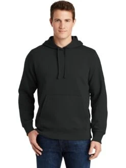 Sport-Tek Pullover Hooded Sweatshirt -Thread Logic Store Sport Tek Pullover Hooded Sweatshirt Black S 3