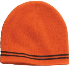 Sport-Tek Spectator Beanie -Thread Logic Store Sport Tek Spectator Beanie Deep OrangeBlack OSFA 2