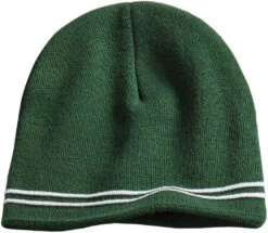 Sport-Tek Spectator Beanie -Thread Logic Store Sport Tek Spectator Beanie Forest GreenWhite OSFA 3