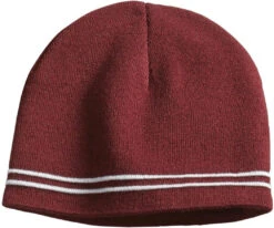 Sport-Tek Spectator Beanie -Thread Logic Store Sport Tek Spectator Beanie MaroonWhite OSFA 4