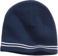 Sport-Tek Spectator Beanie -Thread Logic Store Sport Tek Spectator Beanie True NavyWhite OSFA 5