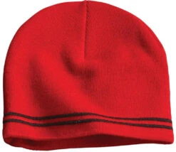 Sport-Tek Spectator Beanie -Thread Logic Store Sport Tek Spectator Beanie True RedBlack OSFA 6