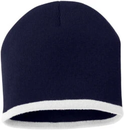 Sportsman 8" Bottom-Striped Knit Beanie -Thread Logic Store Sportsman 8 Bottom Striped Knit Beanie 10