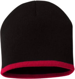 Sportsman 8" Bottom-Striped Knit Beanie -Thread Logic Store Sportsman 8 Bottom Striped Knit Beanie 2