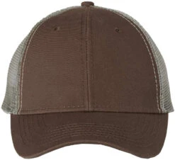 Sportsman Bio-Washed Trucker Cap -Thread Logic Store Sportsman Bio Washed Trucker Cap BrownKhaki OSFA 10