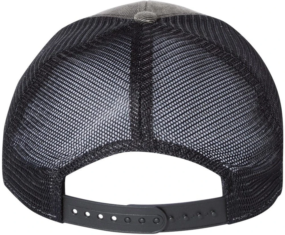 OUTLET-Sportsman Faux Waxy Trucker Cap 6 OUTLET-Sportsman Faux Waxy Trucker Cap - Image 6