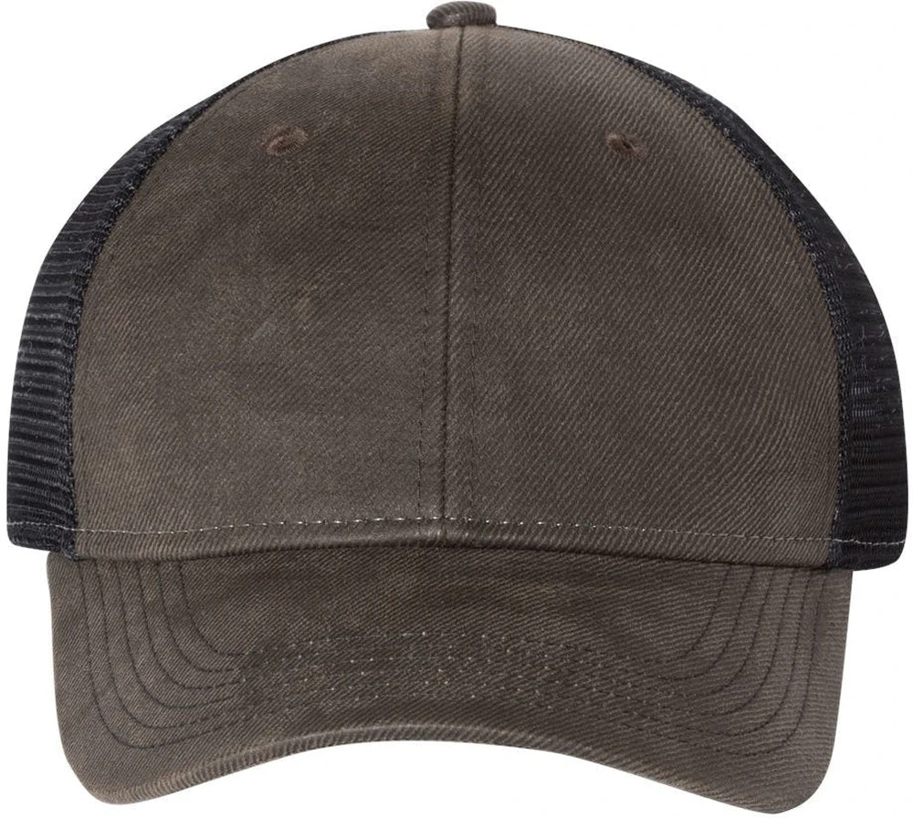 OUTLET-Sportsman Faux Waxy Trucker Cap 2 OUTLET-Sportsman Faux Waxy Trucker Cap - Image 2