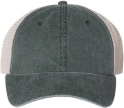 Sportsman Pigment-Dyed Trucker Cap -Thread Logic Store Sportsman Pigment Dyed Trucker Cap ForestStone OSFA 19