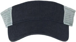 Sportsman Pigment-Dyed Trucker Visor -Thread Logic Store Sportsman Pigment Dyed Trucker Visor NavyStone 1 Size 7