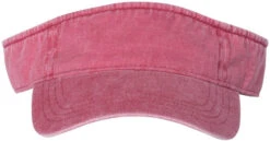 Sportsman Pigment-Dyed Visor -Thread Logic Store Sportsman Pigment Dyed Visor Cardinal 1 Size 4