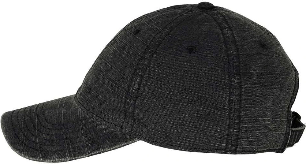 Sportsman Slub Fabric Dad Cap 4 Sportsman Slub Fabric Dad Cap - Image 4