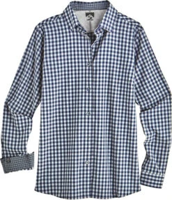 Storm Creek Ladies Influencer Gingham 4-Way Stretch Eco-Woven Shirt 7 Storm Creek Ladies Influencer Gingham 4-Way Stretch Eco-Woven Shirt -Thread Logic Store Storm Creek Ladies Influencer Gingham 4 Way Stretch Eco Woven Shirt True Blue XS 3