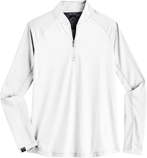 Storm Creek Ladies Upstart Long Sleeve Collarless Zip Polo 5 Storm Creek Ladies Upstart Long Sleeve Collarless Zip Polo - Image 5