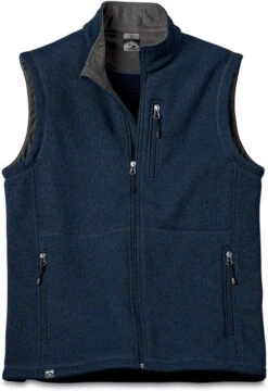 Storm Creek Over-Achiever Sweaterfleece Vest -Thread Logic Store Storm Creek Over Achiever Sweaterfleece Vest Navy S 3