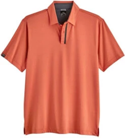 Storm Creek Visionary Short Sleeve Polo 8 Storm Creek Visionary Short Sleeve Polo -Thread Logic Store Storm Creek Visionary Short Sleeve Polo Flame Orange S 2