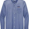 Brooks Brothers Tall Wrinkle-Free Stretch Pinpoint Shirt