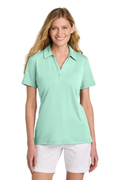 TravisMathew Ladies Glenview Solid Polo 21 TravisMathew Ladies Glenview Solid Polo -Thread Logic Store TM1LF071 mint model front