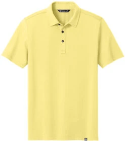 TravisMathew Glenview Solid Polo 30 TravisMathew Glenview Solid Polo -Thread Logic Store TMA41461 paleyellow flat front