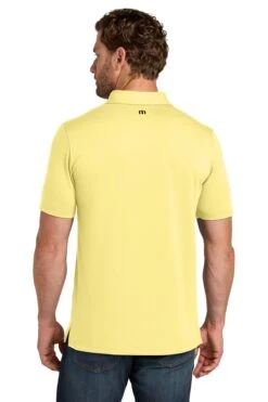 TravisMathew Glenview Solid Polo 32 TravisMathew Glenview Solid Polo -Thread Logic Store TMA41461 paleyellow model back