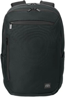 TravisMathew Duration Backpack 13 TravisMathew Duration Backpack -Thread Logic Store TMB105 BLACK Flat Front