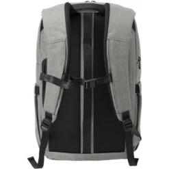 TravisMathew Duration Backpack 19 TravisMathew Duration Backpack -Thread Logic Store TMB105 SHADOWGREYHEATHER Flat Back