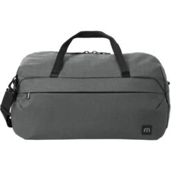 TravisMathew Lateral Duffel -Thread Logic Store TMB200 GRAPHITE Flat Back