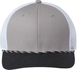 The Game Everyday Rope Trucker Cap 15 The Game Everyday Rope Trucker Cap -Thread Logic Store The Game Everyday Rope Trucker Cap Light Grey Black OSFA 4