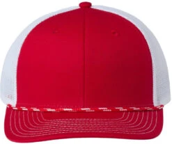 The Game Everyday Rope Trucker Cap 19 The Game Everyday Rope Trucker Cap -Thread Logic Store The Game Everyday Rope Trucker Cap Red White OSFA 8