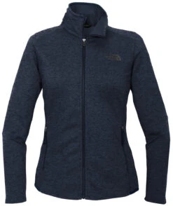 The North Face Ladies Skyline Full-Zip Fleece Jacket -Thread Logic Store The North Face Ladies Skyline Full Zip Fleece Jacket Urban Navy Heather S 5