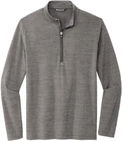 TravisMathew Crestview 1/4-Zip -Thread Logic Store TravisMathew Crestview 14 Zip Grey Heather S 5
