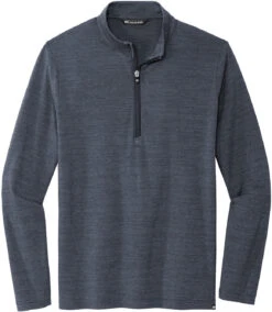 TravisMathew Crestview 1/4-Zip -Thread Logic Store TravisMathew Crestview 14 Zip Vintage Indigo Heather S 9