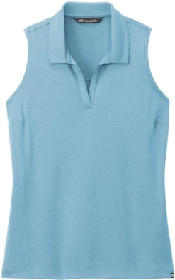 TravisMathew Ladies Coto Performance Sleeveless Polo -Thread Logic Store TravisMathew Ladies Coto Performance Sleeveless Polo Brilliant Blue Heather S 7