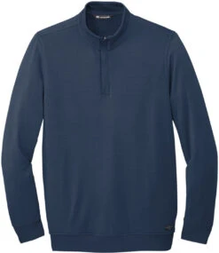 TravisMathew Newport 1/4-Zip Fleece 23 TravisMathew Newport 1/4-Zip Fleece -Thread Logic Store TravisMathew Newport 14 Zip Fleece Blue Nights S 9