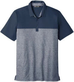 TravisMathew Oceanside Blocked Polo 18 TravisMathew Oceanside Blocked Polo -Thread Logic Store TravisMathew Oceanside Blocked Polo Blue NightsBlue Nights Heather S 5