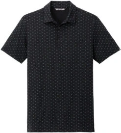 TravisMathew Oceanside Geo Polo -Thread Logic Store TravisMathew Oceanside Geo Polo BlackAegean Blue S 1
