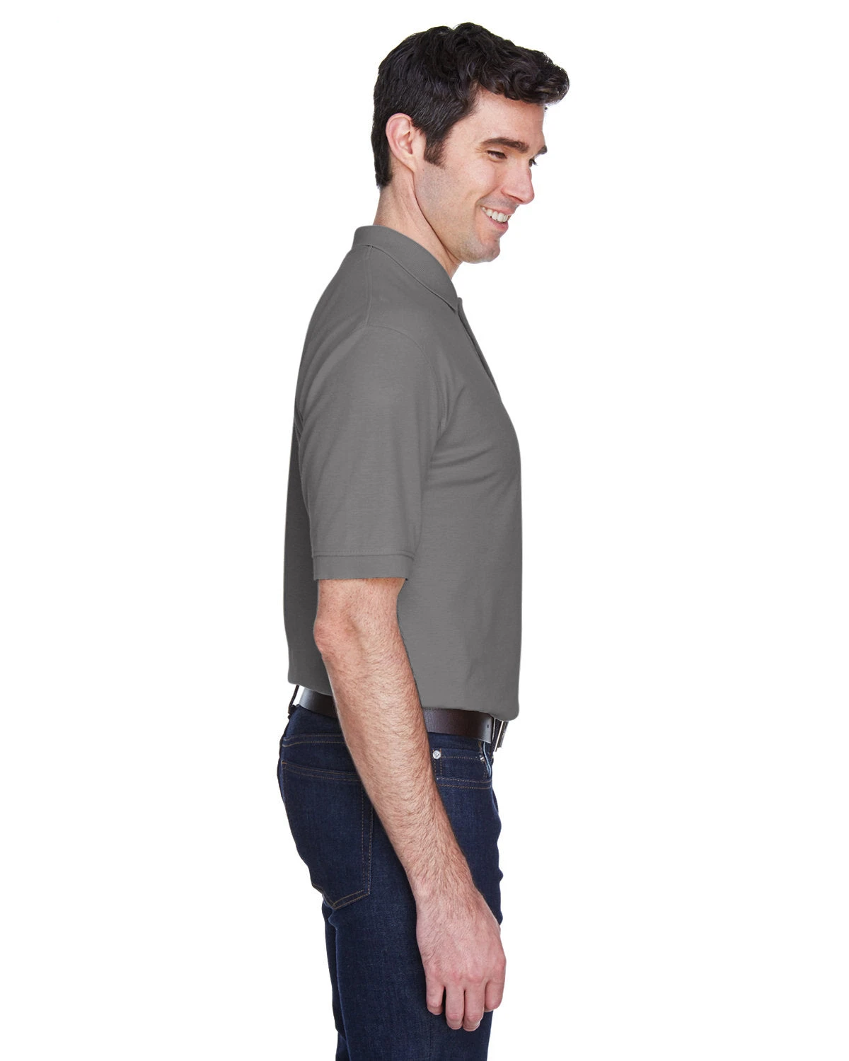 UltraClub Whisper Pique Polo Shirt 7 UltraClub Whisper Pique Polo Shirt - Image 7