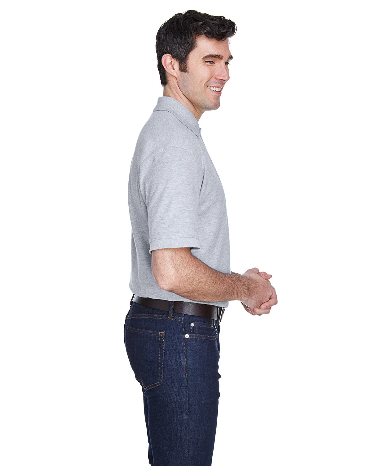 UltraClub Whisper Pique Polo Shirt 10 UltraClub Whisper Pique Polo Shirt - Image 10