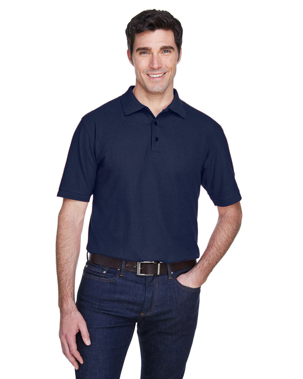 UltraClub Whisper Pique Polo Shirt 11 UltraClub Whisper Pique Polo Shirt - Image 11