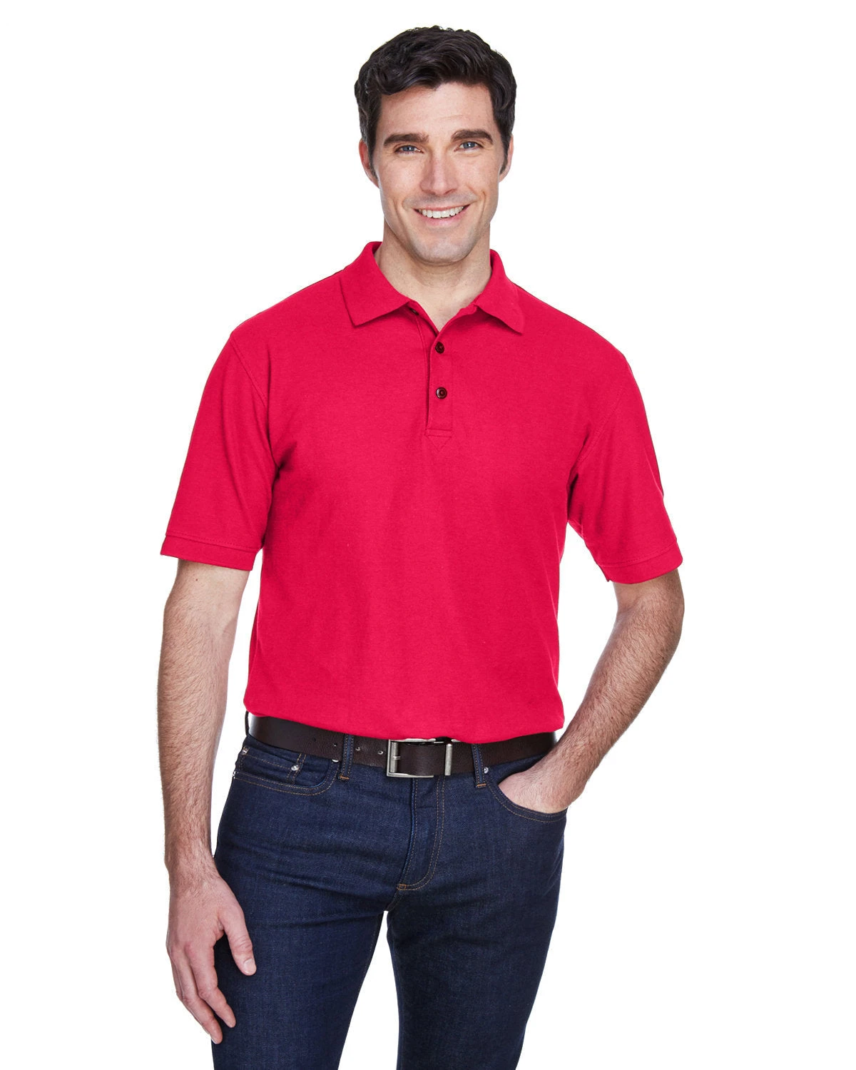 UltraClub Whisper Pique Polo Shirt 14 UltraClub Whisper Pique Polo Shirt - Image 14