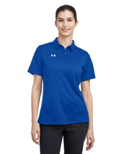 OUTLET-Under Armour Ladies Tech Polo -Thread Logic Store Under Armour Ladies Tech Polo RoyalWhite XS 16