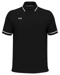 OUTLET-Under Armour Tipped Teams Performance Polo 30 OUTLET-Under Armour Tipped Teams Performance Polo -Thread Logic Store Under Armour Tipped Teams Performance Polo BlackWhite S 10 1