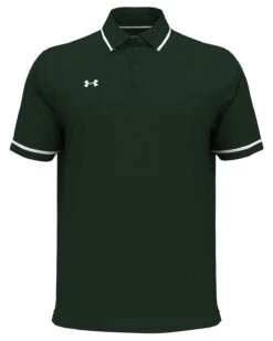 Under Armour Tipped Teams Performance Polo -Thread Logic Store Under Armour Tipped Teams Performance Polo Forest Green S 7